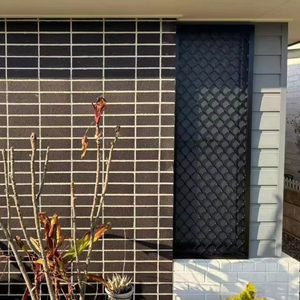 Geschweißte Ecken Feste Sicherheits fensters cheibe Aluminium-Mesh-Barriere tür Edelstahl-Mesh-Sicherheits gittertür