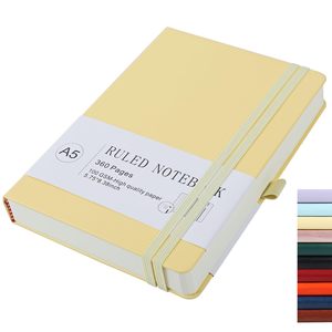 Taccuino di giornale con fascia elastica di vendita diretta quaderni gialli per studenti - Product Image 1