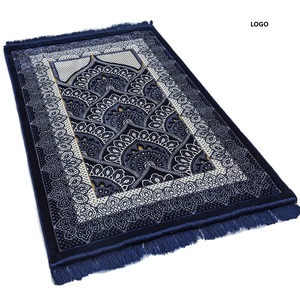 Müslüman ramazan için süper kaliteli pazen seccade kalın baskı halı kaymaz yumuşak malzeme kullanımı seccade s - Product Image 3