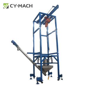 CY-MACH <strong>Bulk</strong> 25Kg Big Bag Unloader Cement Fly Ash <strong>Unloading</strong> <strong>System</strong> Screw Conveyor Equipment With Dust Control - Product Image 2