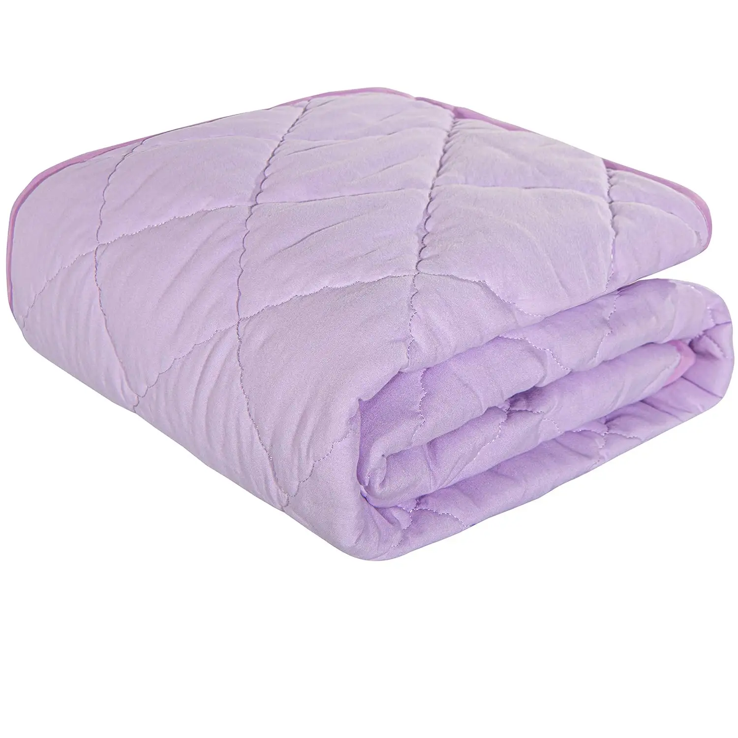 Bawah selimut balita alternatif yang nyaman Super lembut dan hangat warna Solid tempat tidur bayi selimut berlapis