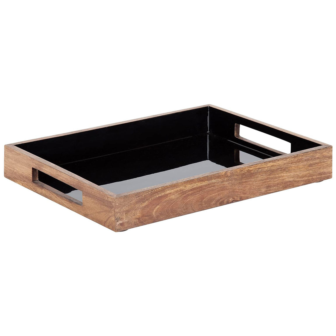 Black & Natural Finished