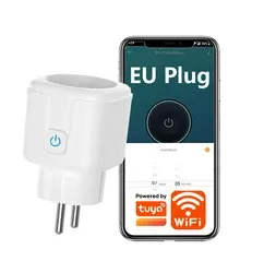 White smart socket