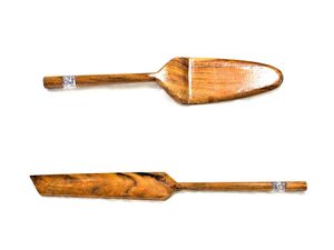天然新鲜木制家用餐具餐具勺子叉餐具套装，带玛瑙手柄 - Product Image 6