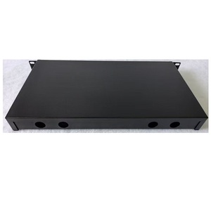 19-Inch FTP Rack Mounted ODF Terminal Box 24-Core Fiber Distribution Frame with ODF <strong>Patch</strong> <strong>Panel</strong> and SC/UPC SC/APC Adaptors - Product Image 3