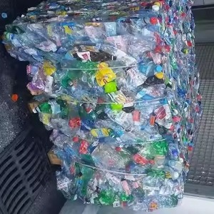 塑料瓶废料捆，HDPE，出售的pet瓶废料-捆好的pet瓶废料捆-天然捆好的pet瓶废料