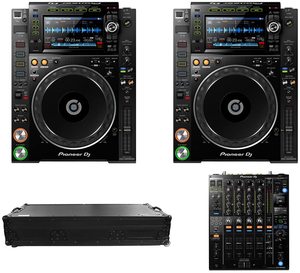 Otantik yeni DJ SC5000M başbakan müzik konsolu ile X1800 Powered Metal mikser nakliye için kullanılabilir - Product Image 2