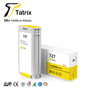 Tatrix727プレミアムカラー互換インクカートリッジ130ml HP727用HPDesignJet T920 T930 T1500T2500プリンター用 - Product Image 4