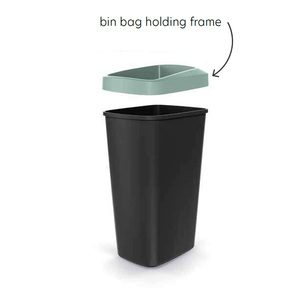 Ergonomic 45L Waste Inlet <strong>Bin</strong> for Kitchen Modern Design Recycled Plastic Surface Resistant Alcohols Fats Oils 2 Sizes Available - Product Image 2