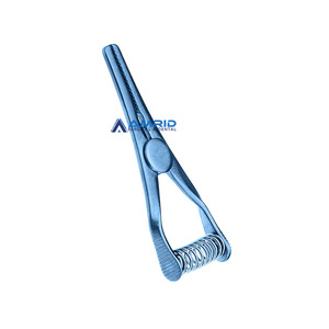 Mini Glover - 17mm düz tırtıklı çeneler, yaklaşık. 220gr. Tıkanıklık basıncı, titanyum, 1.6 ''(4cm) mikro cerrahi aletler