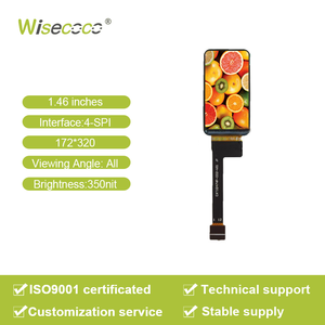 Wisecoco stabile Lieferung ab Werk 1,46 Zoll Ips Tft Lcd Unterstützung für individuelle Bildschirmgrößen berührungsfunktion 172*320 Lcd-Panel-Display - Product Image 2