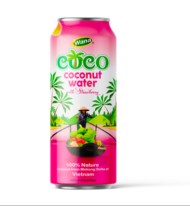Manufacturer's Refreshing 500ml Flavored Coconut Water Good Taste Fruit &amp; Vegetable <strong>Juice</strong> in Cans Direct from Vietnam
