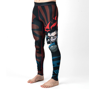 2024カスタムデザインプリント最高のコンプレッションパンツカプリ男性用 - Product Image 4