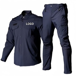 2025 mùa hè bốn đàn hồi đào tạo bảo vệ đồng phục nhanh chóng làm khô và làm nhiệm vụ cho người hướng dẫn và an ninh - Product Image 2