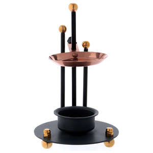 Modern Design Pure Brass Incense Holder Air Fragrance Essential <strong>Oil</strong> Diffuse Aromatic Incense Holder Perfect for <strong>Prayer</strong> Ceremony - Product Image 1
