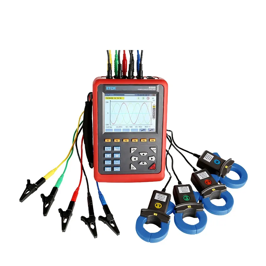 Venta caliente Wrindu RDCR5000 Dispositivos de medición de calidad de energía de control industrial