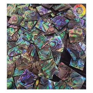 <strong>Paua</strong> Mother of Pearl Abalone Shell Sheet, Abalone Shell Jewelry Natural Seashell Round Blanks For Crafting <strong>Inlay</strong> Pendants - Product Image 5