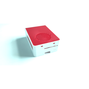 Caja de plástico de material ABS para carcasa de módulo de computadora Raspberry Pi 4B
