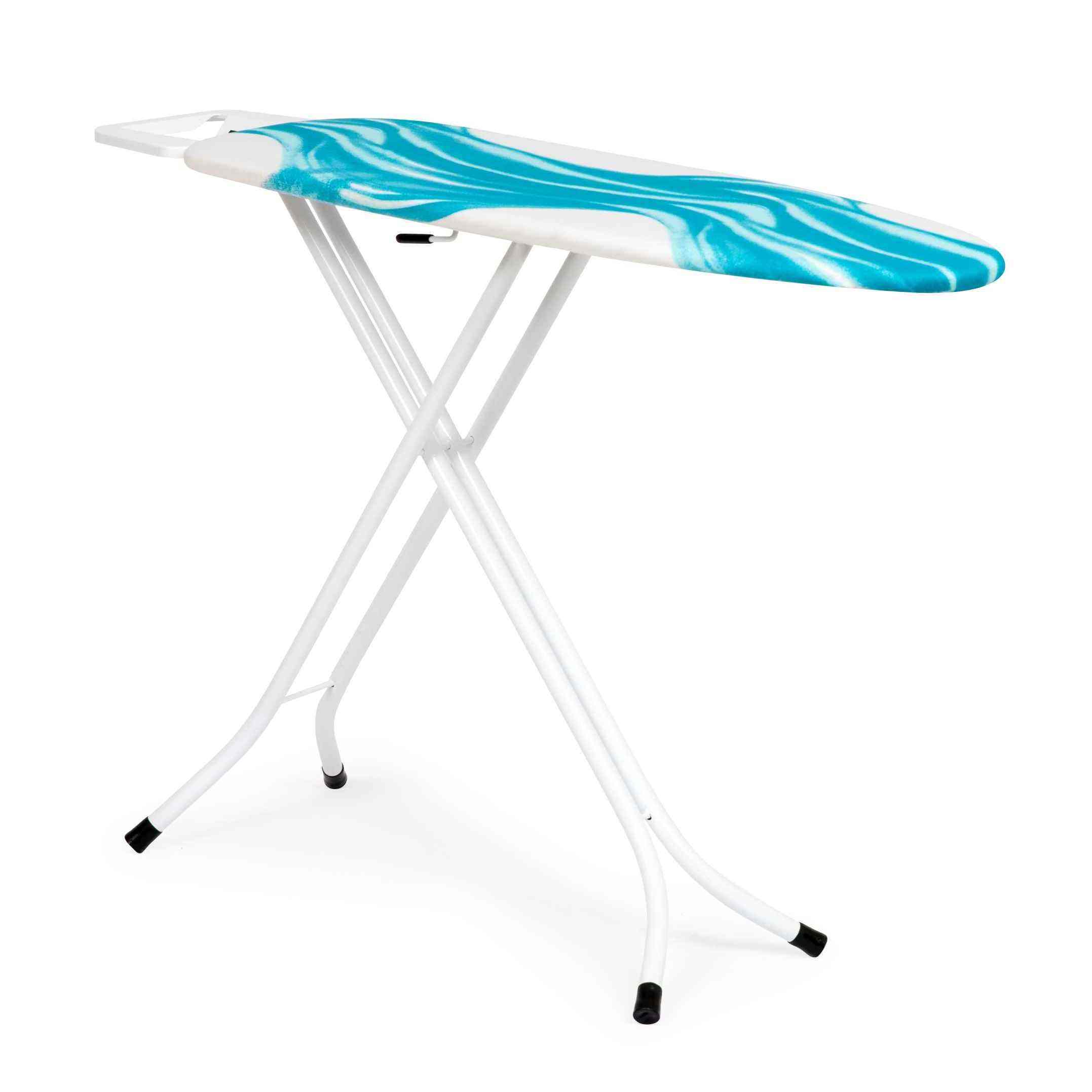 White Frame / Blue Pattern Cover