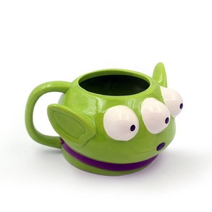 Cute 3d Unique Ceramic Mug Customization Ceramic Monsters University Mugs Gift Milk Tea Coffee <strong>Cups</strong>