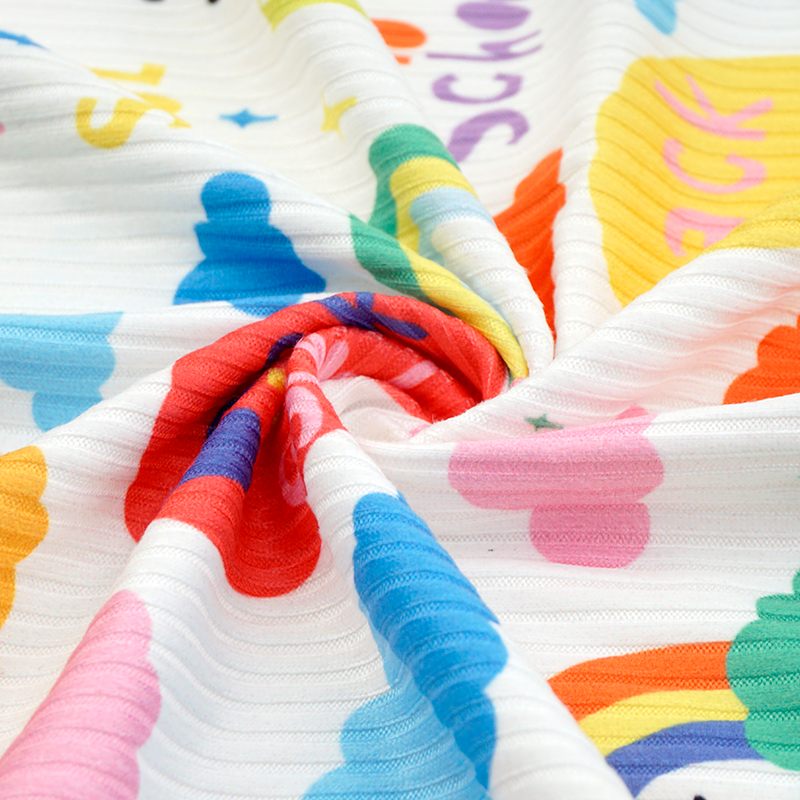 double brushed 4*2 rib fabric
