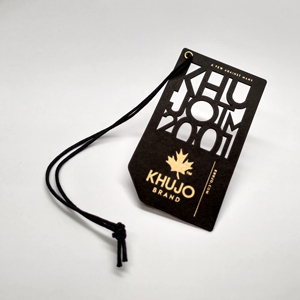 Customized Swing Tag With <strong>String</strong> <strong>Functional</strong> Hang Tag With Eyelet Fancy Die Cut Label Eco Friendly Recycled Garment Tag - Product Image 1