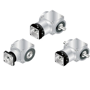 Nema 23步进电机定制ODM 90度直角4速锥齿轮齿轮箱速比减速器 - Product Image 1