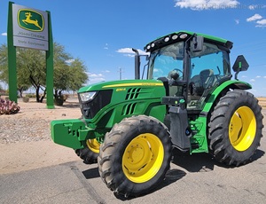 טרקטור חקלאי 4X4 ג'ון ודee 6130R מקורי משומש עם כלים מלאים במחירים זולים מאוד זמין - Product Image 2