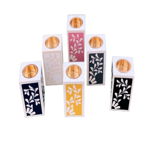 INDART <strong>EXPORTS</strong> High Quality Mother of Pearl <strong>Inlay</strong> Candle Stand With Tray and Box for Customized Size With Handmade Polished - Product Image 4