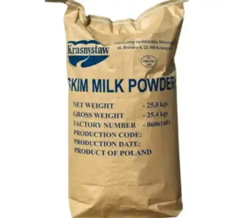 Latte scremato in polvere SMP Kosher certificato biologico 100% latte scremato puro e latticini in polvere
