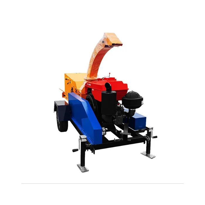 Trituradora de máquina trituradora de madera móvil profesional/máquina de astillas de madera para compostaje