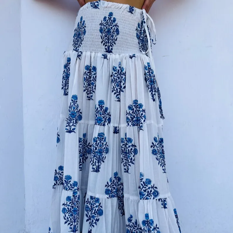 Vestido Maxi de moda de alta calidad, ropa de moda cómoda, vestidos casuales, falda larga para mujer, vestido elegante de verano 2023