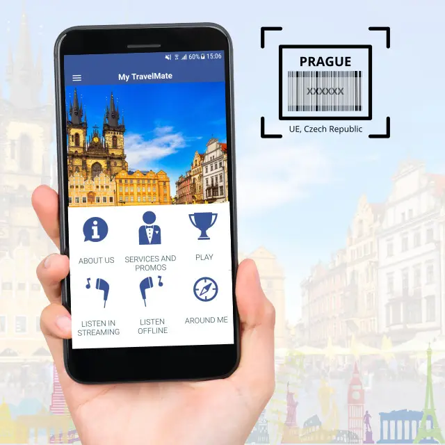 Beste Product Prague Bedankjes Digitale Codes Voor Reis-Apps Voor Toeristische Promotiebureaus