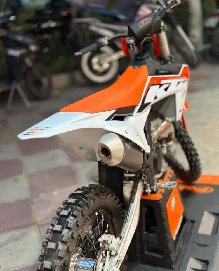 Mühürlü yüksek hızlı hızlı yarış en kaliteli Off Road Motocross motosiklet Dirtbike 4 İnme 450cc kir bisiklet ile Zonsen motor