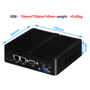 工控机四核j1900双网双串微机嵌入式工控机迷你主机迷你PC - Product Image 2