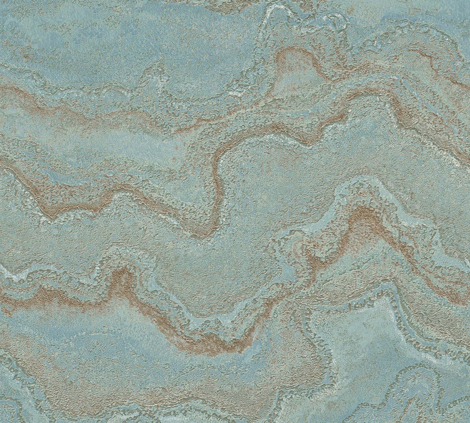 blue turquoise gold