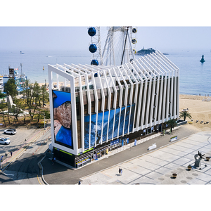 Alto brillo a todo color al aire libre P10 LED Panel pared cartelera digital pantalla LED pared instalación fija pantalla led - Product Image 6