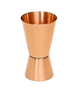 Ev mutfak eşyaları için en şık bakır Jigger Barware kullanımı bakır Jigger bira bardağı kokteyl karıştırıcı şarap karıştırma Jigger - Product Image 2