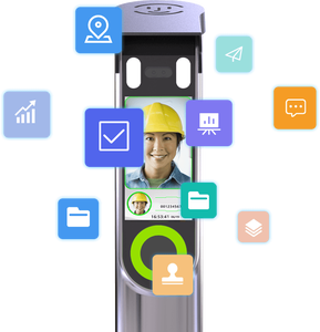 Cámara DE SEGURIDAD DE ACCESO Reconocimiento facial Software en la nube Sistema de control de acceso a la puerta Máquina DE ASISTENCIA DE TIEMPO - Product Image 1