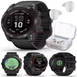 NEW AND ORIGINAL Garmins Fenixx 7X Pro Solar Multisport GPS Smartwatch Bundle