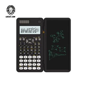 绿色狮子电子数字计算器新促销中国工厂制造定制标志学生最大定制