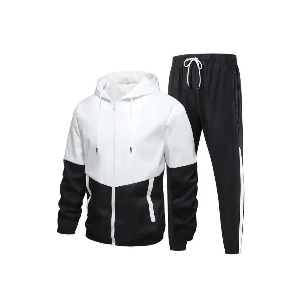 2023 Autumn New Slim Stretch High Quality Factory Custom Logo Casual Jacket Tracksuits for Men