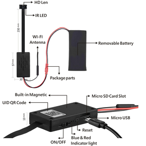 Small <strong>Camera</strong> <strong>DIY</strong> Module Mini Wireless Night Vision <strong>Camera</strong> HD 1080P WiFi Nanny <strong>Camera</strong> - Product Image 4