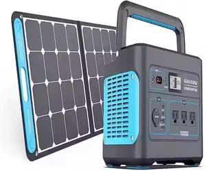 Paquete de generador solar de alta calidad, compresor de aire de onda sinusoidal pura, batería de iones de litio, controlador PWM MPPT verificado para calidad