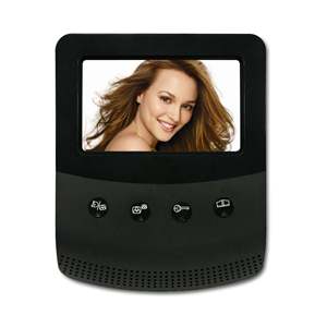 Timbre LCD resistente al agua con cable, con cámara y monitor, timbre, videoportero, sistema de intercomunicación, portero automático, 2 unidades - Product Image 1