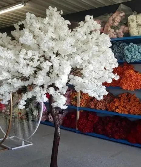Árvore artificial para decoração de casamento, atacado, flores de cerejeira, arco de flores