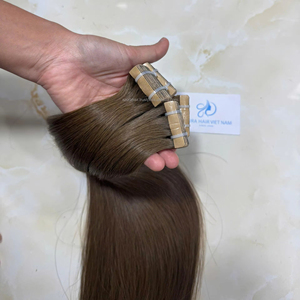 באיכות גבוהה אין שפיכת לא סבוכה שיער 100% קרטין שיער בהיר חופשי אנושי ישר