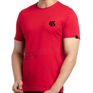 批发男士素红t恤休闲t恤男士夏季用男士t恤网上销售 - Product Image 1