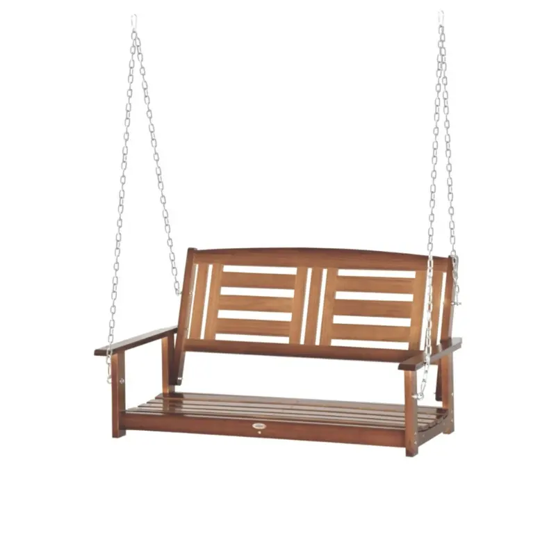 للبيع بالجملة مقعد متأرجح معلق مخصص للأطفال من الخشب الصلب كرسي متأرجح للفناء الخلفي للحديقة