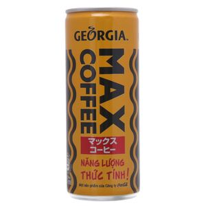 Wholesale Export from Vietnam Get the Best Price on GEORGIA Max <strong>Coffee</strong> 235ml for Bulk Orders - Product Image 1